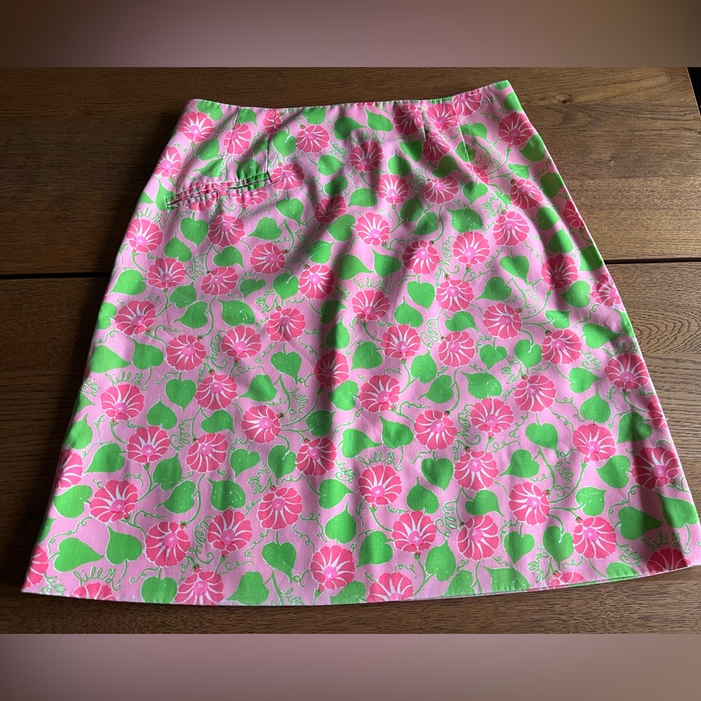 Rare Vintage The Lilly by Lilly Pulitzer 1960’s A Line Skirt Size 14